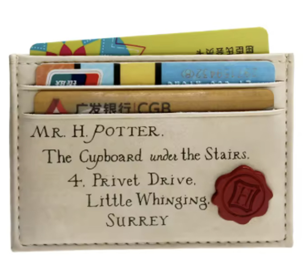 Harry Potter Slim Cardholder, Wallet, Vegan Leather - New